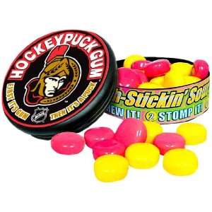 NHL Ottawa Senators Hockey Puck Candy (6 Pack)  Sports 