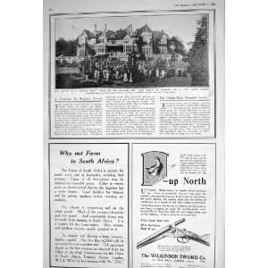  1922 GARDEN PARTY WILLIAM LADY BERRY BARROW HILLS SURREY 