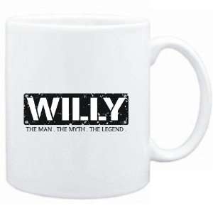  Mug White  Willy  THE MAN   THE MYTH   THE LEGEND  Male 