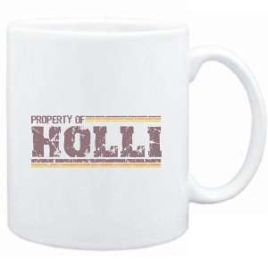  Mug White  Property of Holli   Vintage  Female Names 