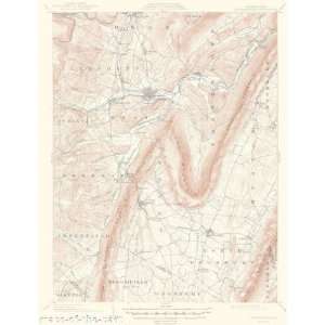  USGS TOPO MAP HOLLIDAYSBURG QUAD PA 1903