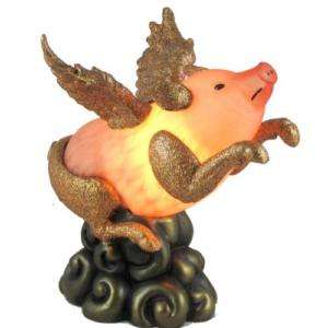 PRETTY FLYING PIG TABLE LAMP 1603  