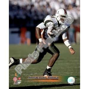  Jonathan Vilma University of Miami Action Finest LAMINATED 