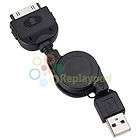 Retractable Data Sync USB Cable For Apple iPad 2 2nd WiFi 3G 16GB 32GB 