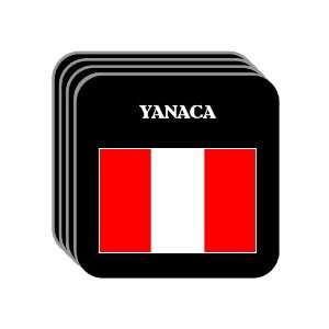  Peru   YANACA Set of 4 Mini Mousepad Coasters 