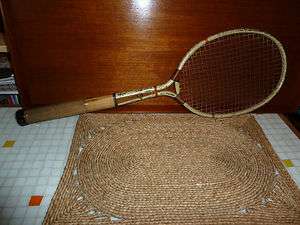   Vintage 1920s Dayton Flyer Early Metal Tennis Racket   Wire String