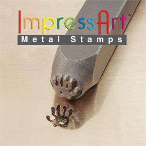 ImpressArt Metal Jewelry Design Stamp Hand Print Right  