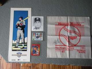 Here is a great collection of Kent Hrbek Memorabilia just in time to 