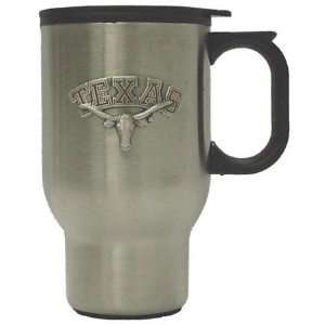  Texas Longhorns Stainless Steel Travel Mug Sports 
