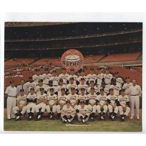  1965 Houston Astros Team Postcard NRMT   Sports 