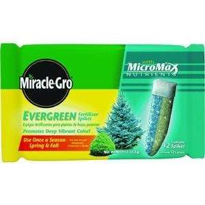   1002651 Miracle Gro Evergreen Fertilizer Spikes Patio, Lawn & Garden