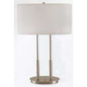  23 inch Minimalist Contemporary Table Lamp with a Metal 