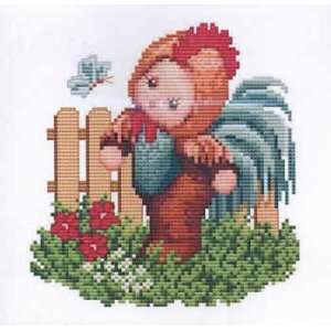  Rooster Baby (cross stitch) Arts, Crafts & Sewing