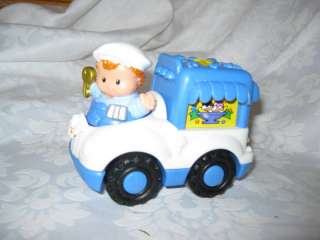 Fisher Price Little People Musical Ice Cream Truck Man  