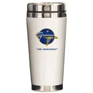 Classic Logo Military Ceramic Travel Mug by   