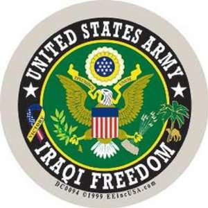  United States Army Iraqi Freedom Sticker Automotive