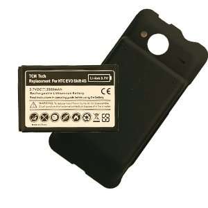  Extended Life Battery 3500mAh + Door Cover for Htc Evo Shift 
