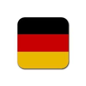  Germany Flag Square Coasters (set of 4)