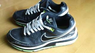 NIKE AIR MAX WRIGHT SIZE 8 BLACK WHITE LEATHER LOTS OF PICTURES LOOK 
