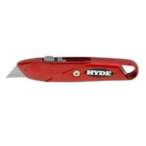 Hyde Tools 42074 Top Slide Utility Knife, Red (Mini Card Packaging)