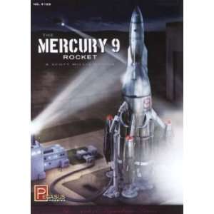  Mercury 9 Rocket Plastic Model Kit Toys & Games