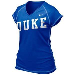 com Nike Duke Blue Devils Ladies Duke Blue 2010 Ole Faithful T shirt 
