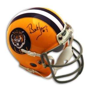  Bert Jones Autographed LSU Throwback Mini Helmet Sports 