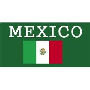 Flag WORLD CUP MEXICO Soccer Team Large Beach / Bath Towel  