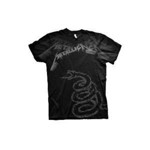    Atmosphere   Metallica T Shirt Black Album Faded (M) Toys & Games