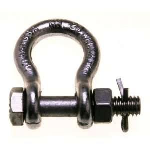 Campbell 6402406 Bolt Anchor Shackle, 316 Stainless Steel, Electro 