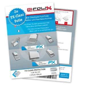  2 x atFoliX FX Clear Invisible screen protector for Ricoh 