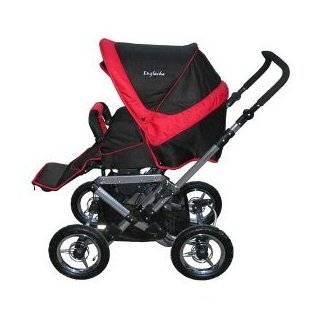 Roan Kortina Classic Pram Stroller 2 in 1 with Bassinet and Seat (Navy 