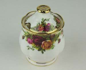 MARMALADE JAR Royal Albert Old Country Roses ENGLAND  