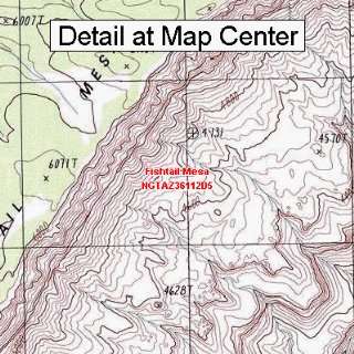   Map   Fishtail Mesa, Arizona (Folded/Waterproof)
