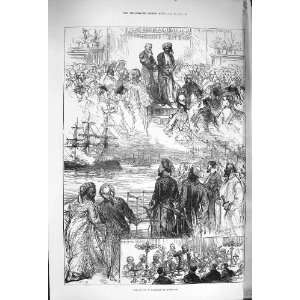  1875 Sultan Zanzibar Liverpool Ships Mersey England