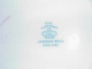 ANTIQUE JOHNSON BROTHERS THE LOTHAIR DINNER PLATES SET 5  