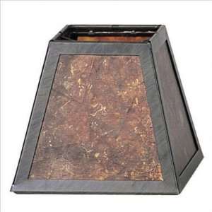  Brown Square Mica Shade