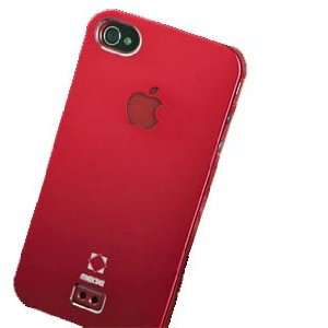  Mege Shell iPhone 4 4S Aluminum plated protective case Red 