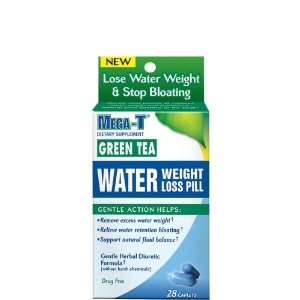  Mega T Green Tea Water Pill    28 ct. Health & Personal 