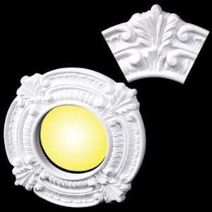  Ceiling Medallions White Urethane foam, Recessed Lighting 