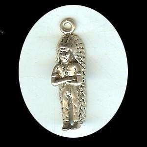  Indian Chief, sterling silver Charm 