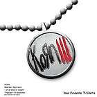 Licensed Korn III Pendant Necklace