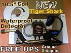 Tesoro Tiger Shark Waterproof Metal Detector 10.5 Coil * FREE UPS 