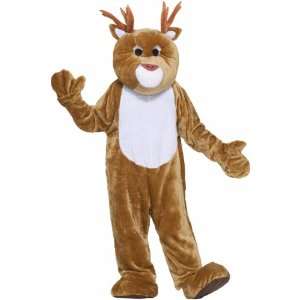Lets Party By Forum Novelties Inc Reindeer Plush Economy Mascot Adult 