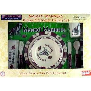   Mascot Manners 8 Piece Dinnerware Training Set
