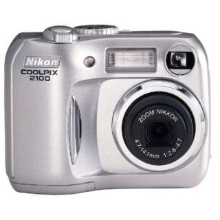  Nikon Coolpix 2100 2MP Digital Camera w/ 3x Optical Zoom 