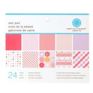  Martha Stewart Crafts Mat Pad 4 3/4 X 6 3/4 Baby Girl 