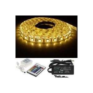  NEW Warm White 300leds LED Strip Waterproof With Power 3528 IP65 
