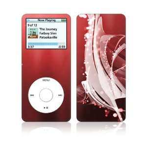 Apple iPod Nano (1st Gen) Decal Vinyl Sticker Skin   Abstract Feather