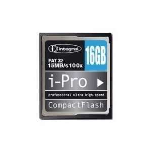  Integral Ipro Compact Flash   16Gb Card (100X)